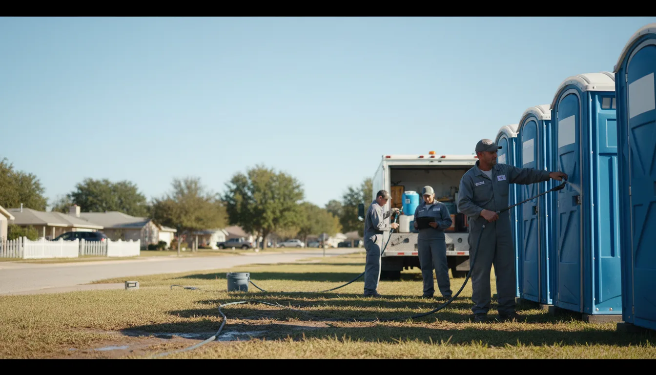 Long-Term Portable Toilet Rental in Texline, TX near me